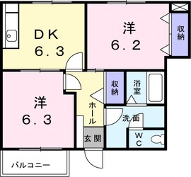 グリーングラスの物件間取画像